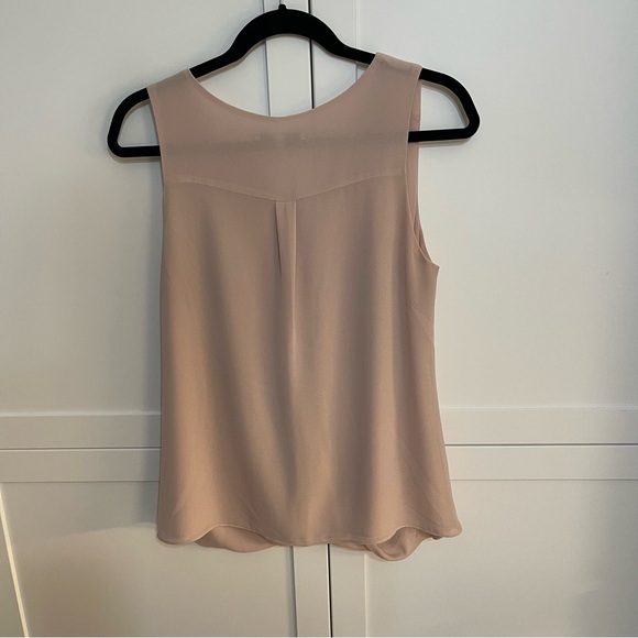 Naked Zebra Blush Pink draped sleeveless top - Picture 5 of 8